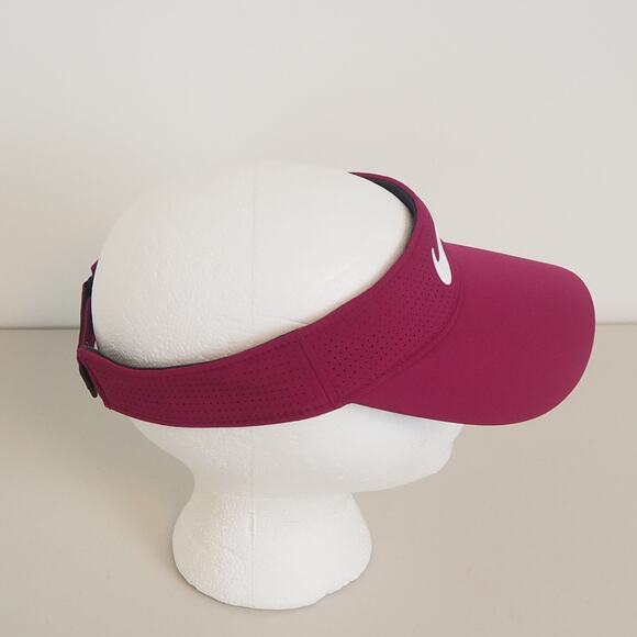 Nike Dri-FIT AeroBill Women's Visor Purple Golf Tennis Pickleball Lightweight - Picture 4 of 8